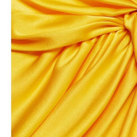 Cinq a Sept Pem Silk Flutter Sleeve Blouse M NWT DANDELION - Picture 7 of 8